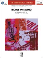 Riddle in Swing Jazz Ensemble sheet music cover